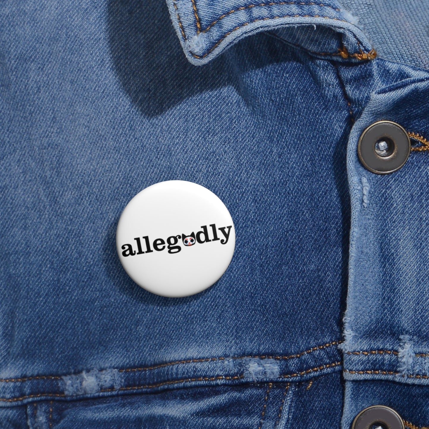 Allegedly Button